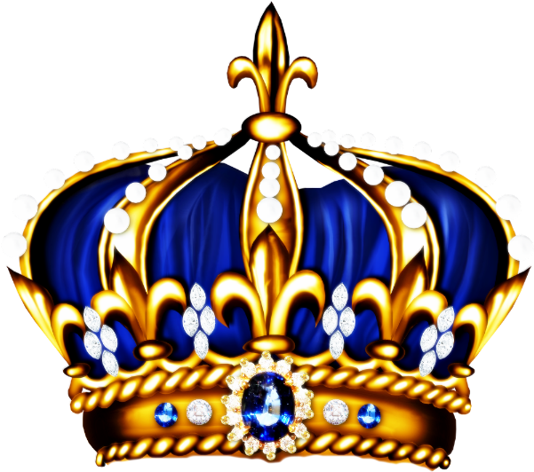 Imagens transparentes de coroa de príncipe real