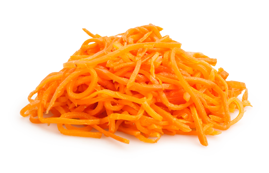 Pic PNG de carotte déchiqueté