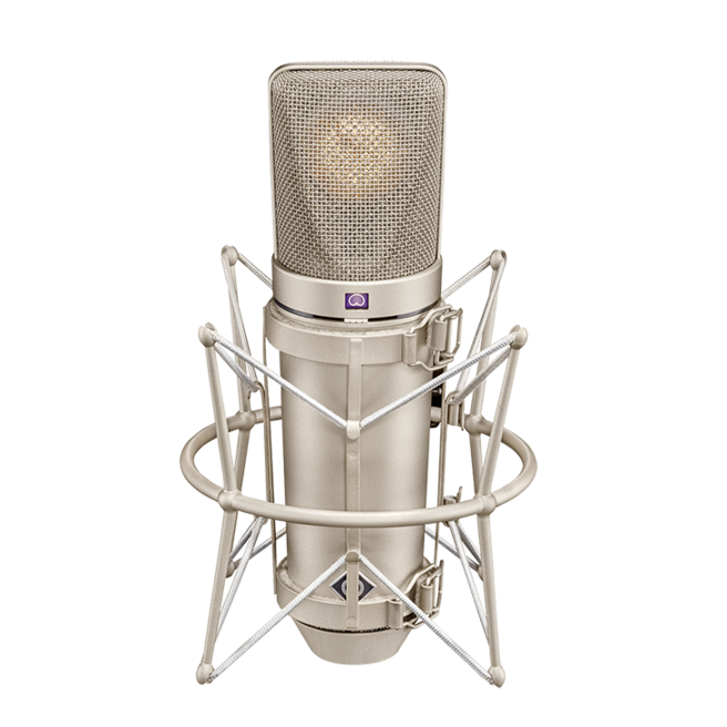 Silver Studio Mic PNG High-Quality Image