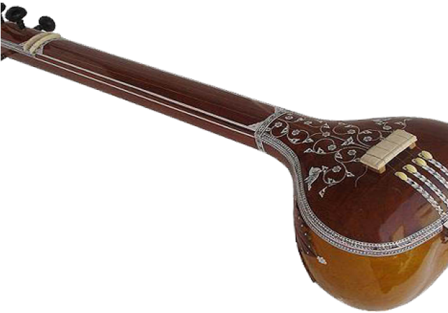 Sitar Instrument PNG High-Quality Image