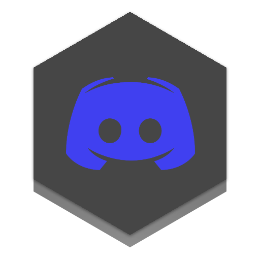 Social Blue Discord Logo PNG File Download Free