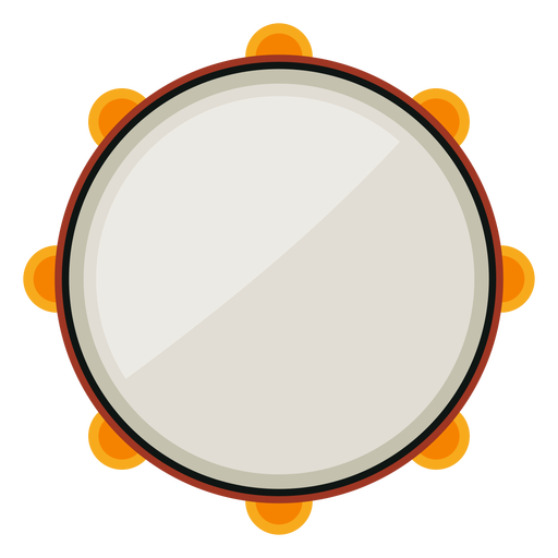 Tambourine Instrument PNG Picture