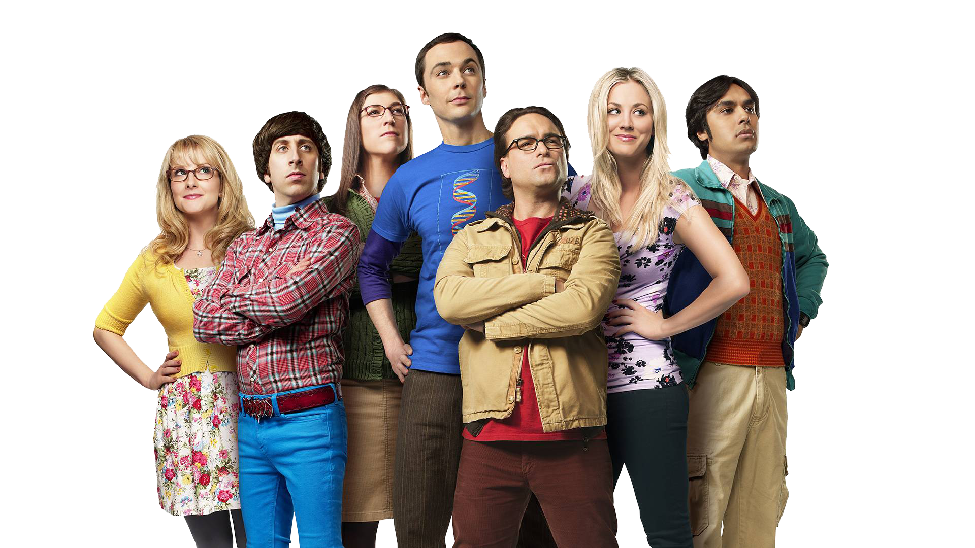 The Big Bang Theory Characters PNG High-Quality Image