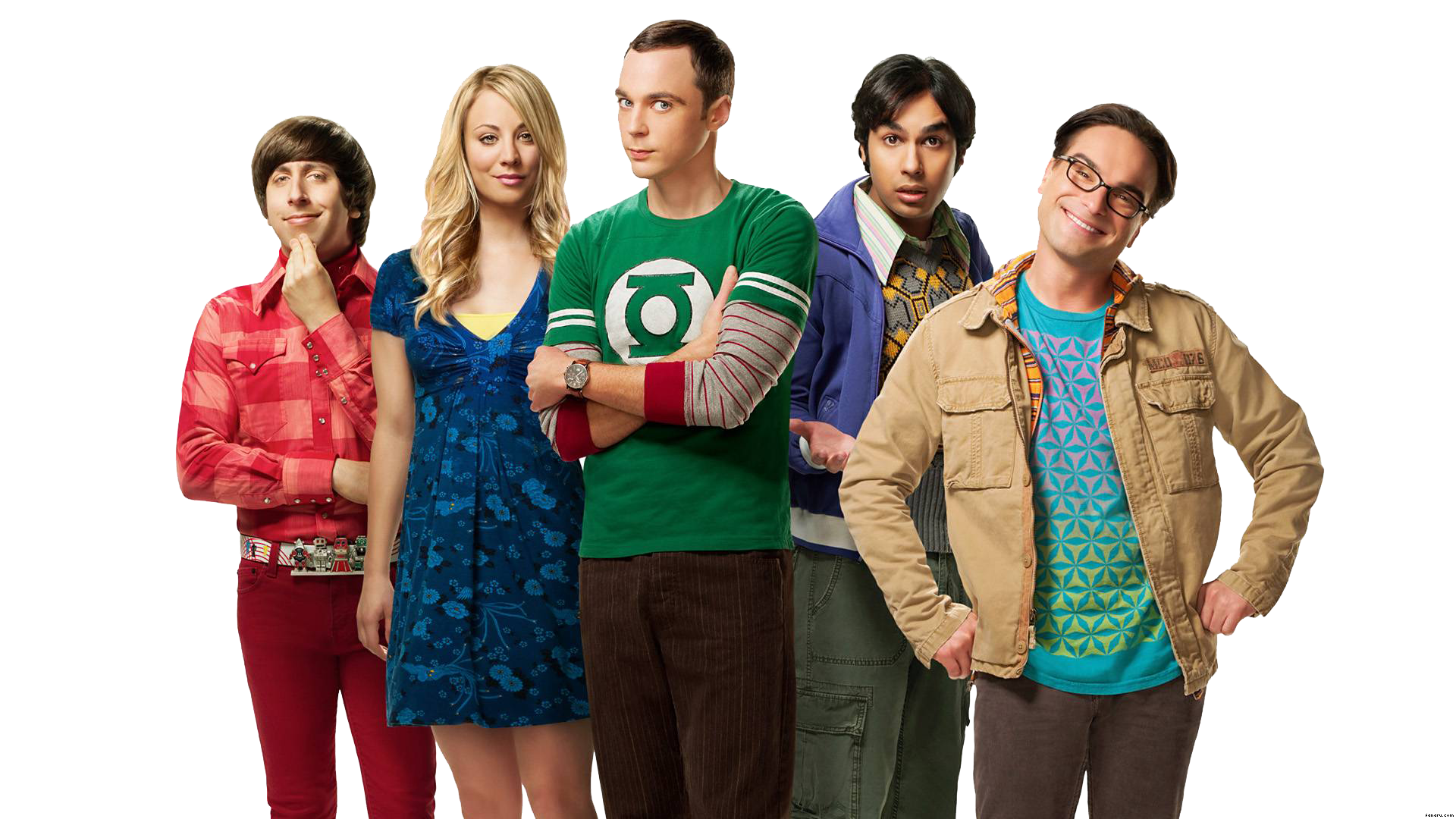 The Big Bang Theory Characters PNG Photo
