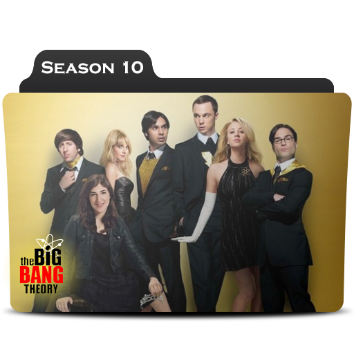 Die Big Bang Theory Characters PNG-Bild