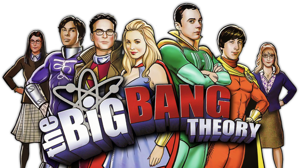 Die Big Bang-Theorie-Figuren transparente Bilder