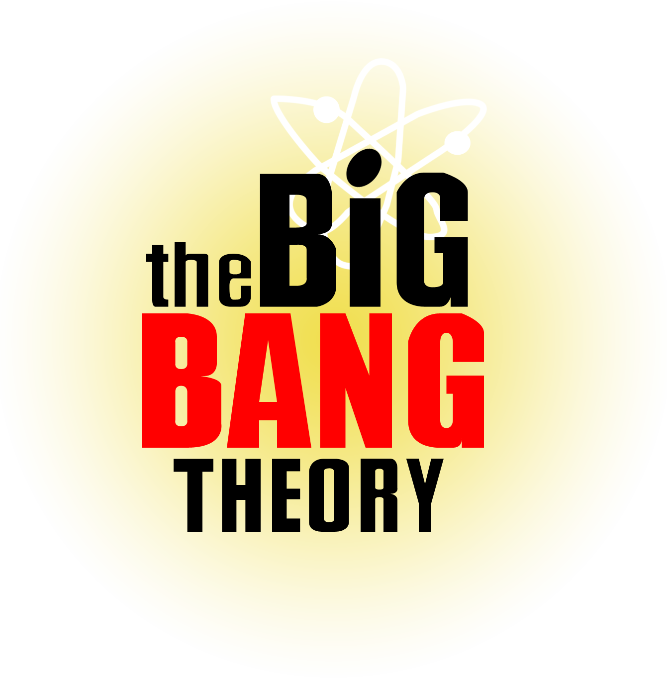 The Big Bang Teori Logo PNG Gambar