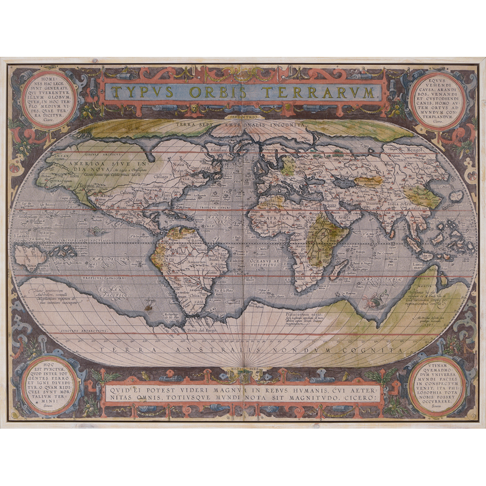Theatrum Orbis Terrarum Antique Map PNG