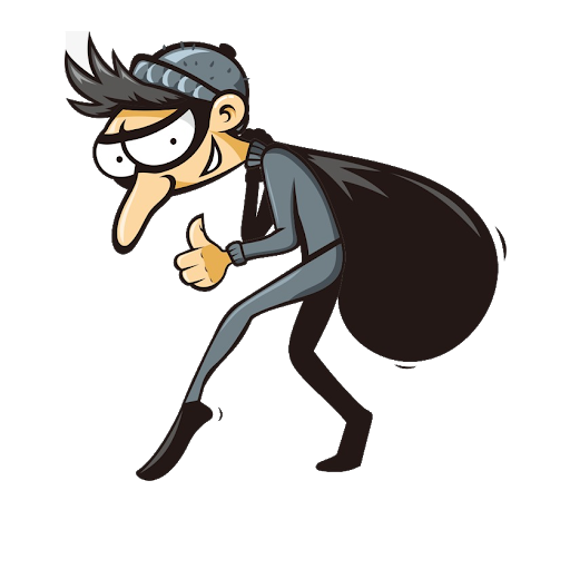 Thief Robber PNG Image Transparent Background