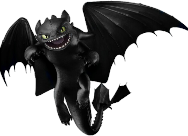 Toothless Dragon PNG Download Image