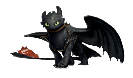 Toothless Dragon PNG Image Transparent Background
