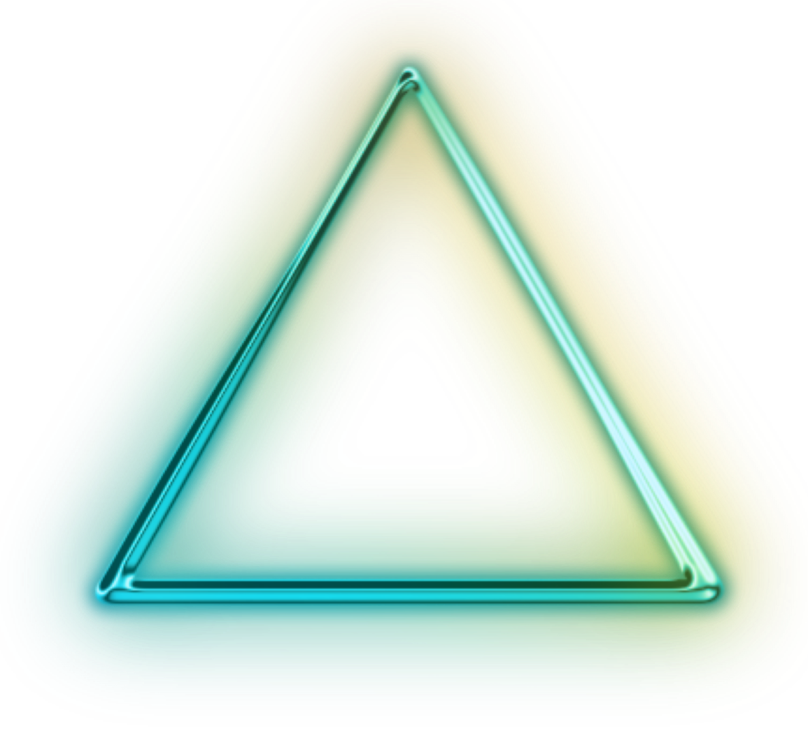 Triangle Glow Light Effect PNG Clipart