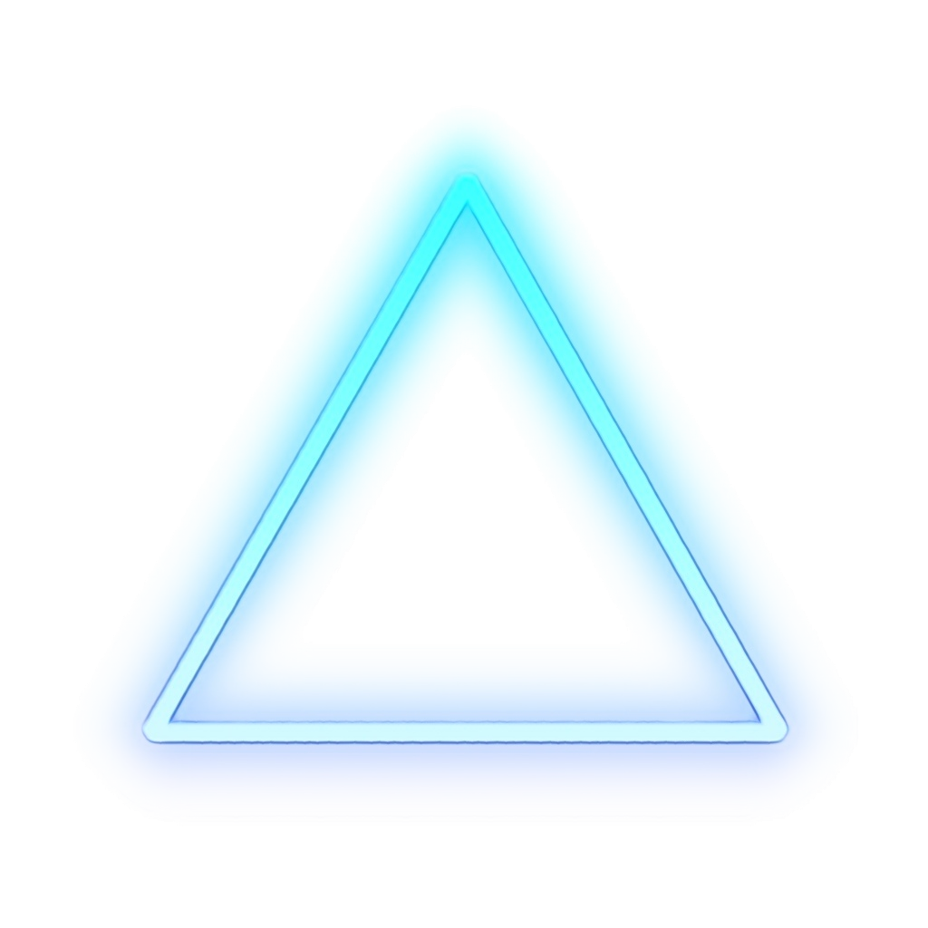 Triangle Light Effet lumineux image PNG