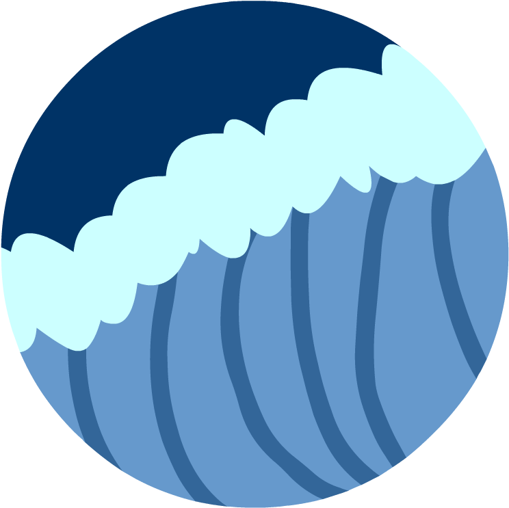 Tsunami Logo PNG High-Quality Image