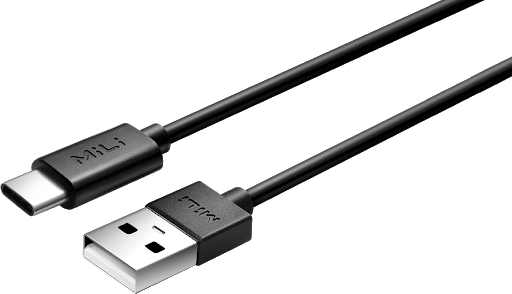 USB Type-C Cable Transparent Background PNG