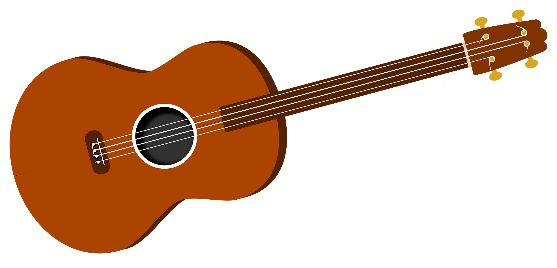 Immagine di sfondo PNG strumento ukulele