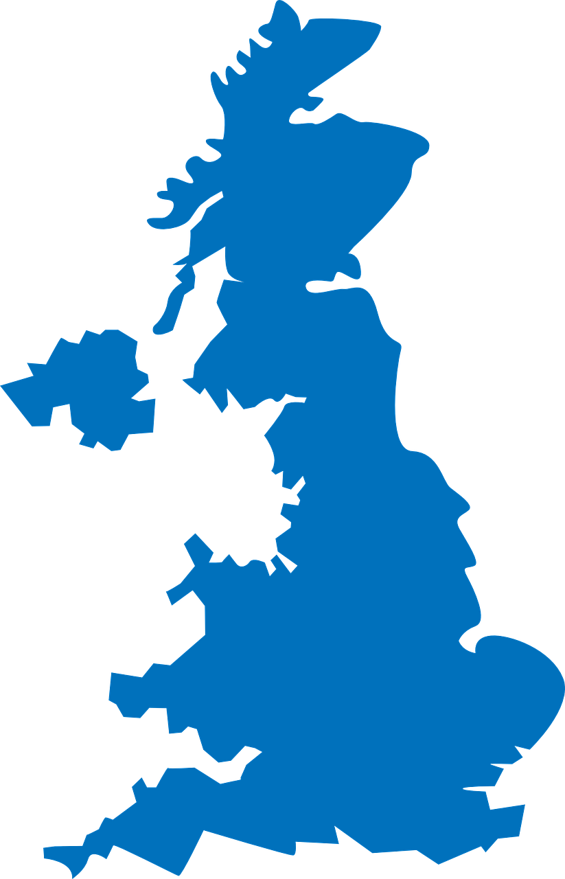 Vereinigtes Königreich Map Herunterladen Transparentes PNG-Bild
