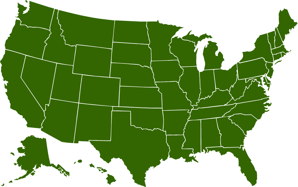 Peta Amerika Serikat Garis Besar PNG Unduh Gambar