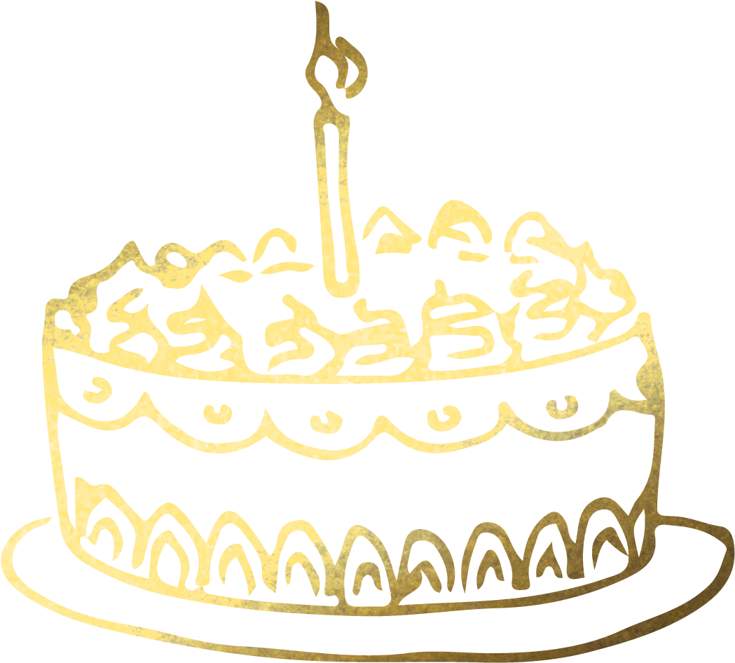 Vector Birthday Cake PNG Background Photo