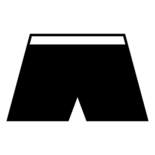 Vector Black Shorts PNG HD Quality