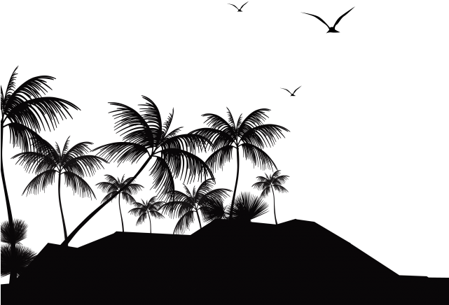 Vektor black tree PNG unduh Gambar