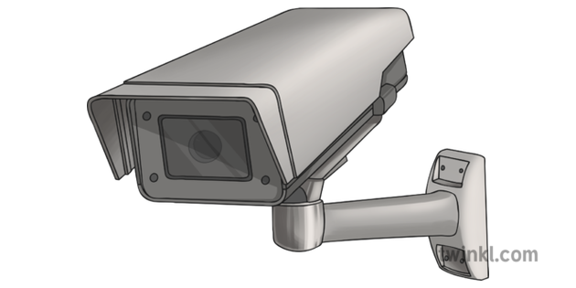 Vector CCTV Camera PNG
