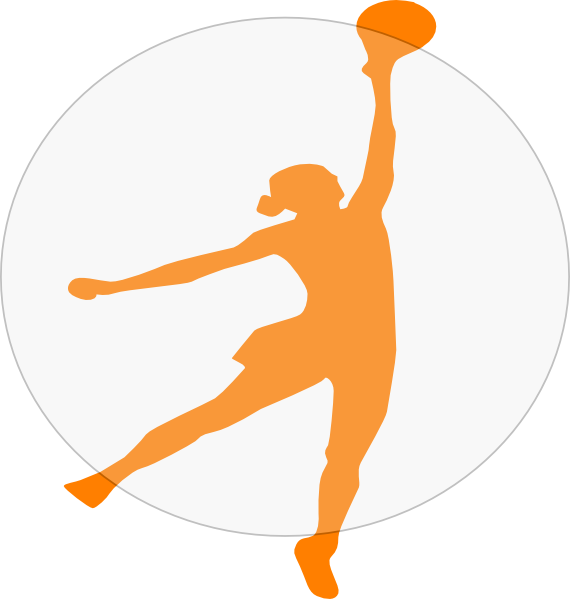 Vector Netball PNG Image Background