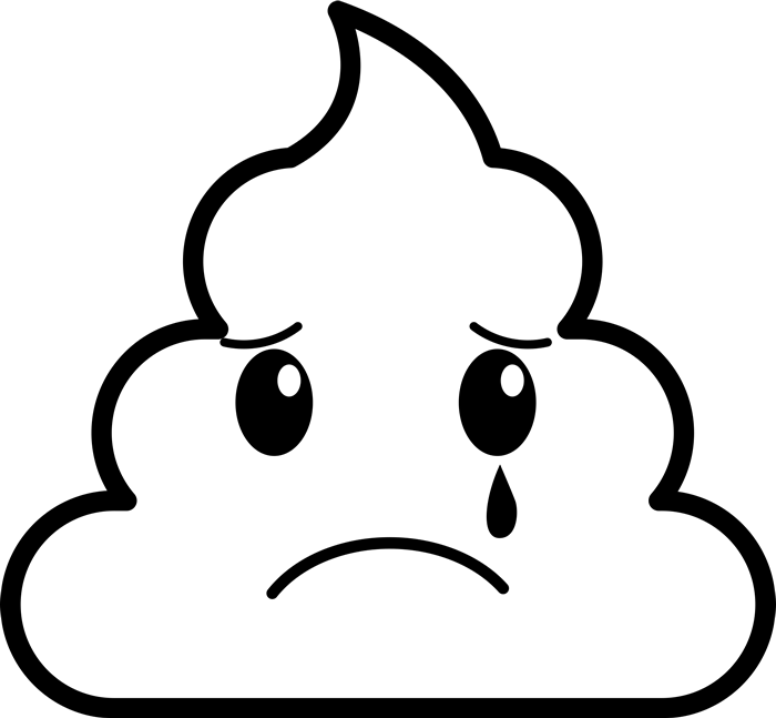 Vecteur Poop emoji libres PNG image
