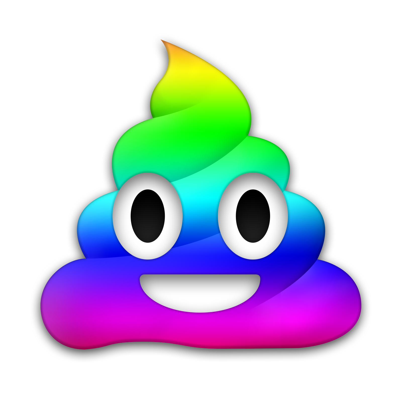 Vector Poop Emoji PNG Free Download