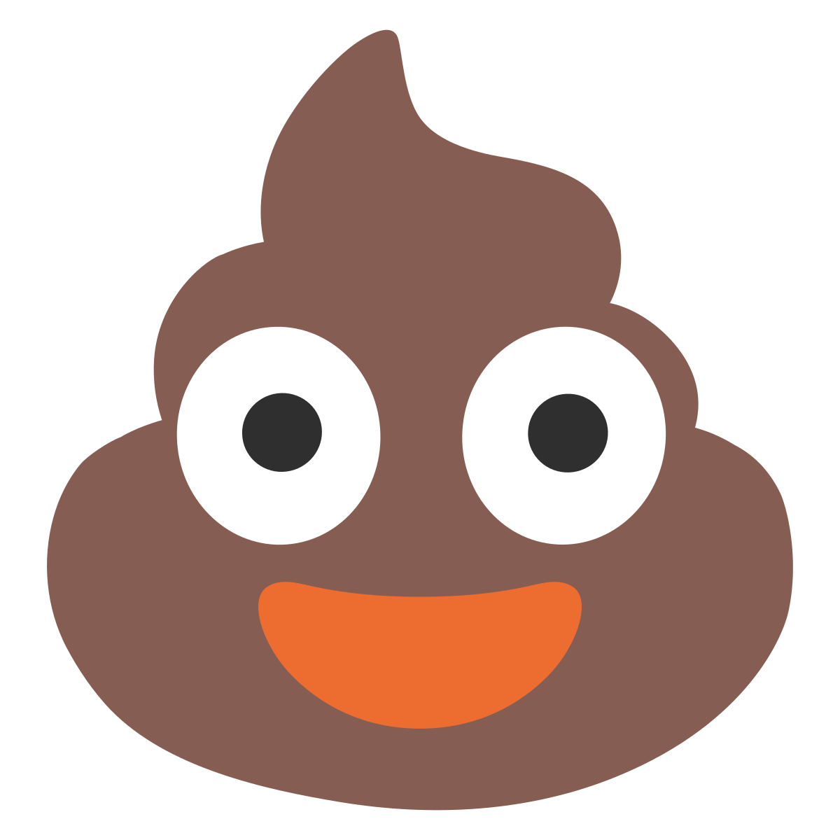 Vecteur Poop emoji PNG Pic
