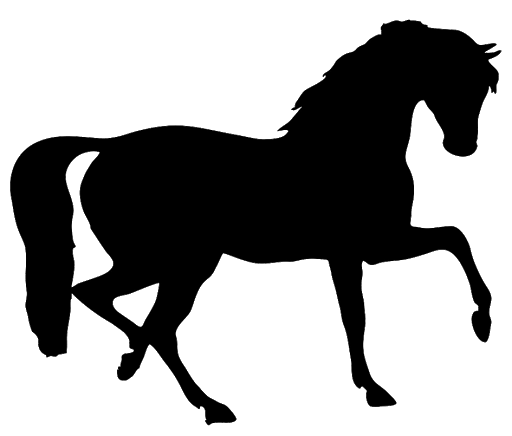 Vector Running Horse PNG Image Transparent