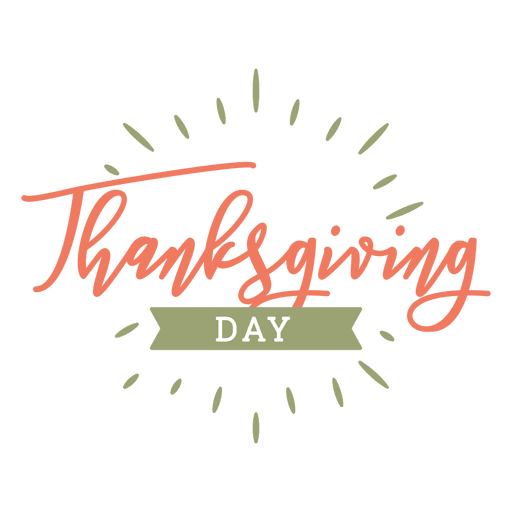 Vector Thanksgiving Day PNG Transparent Image
