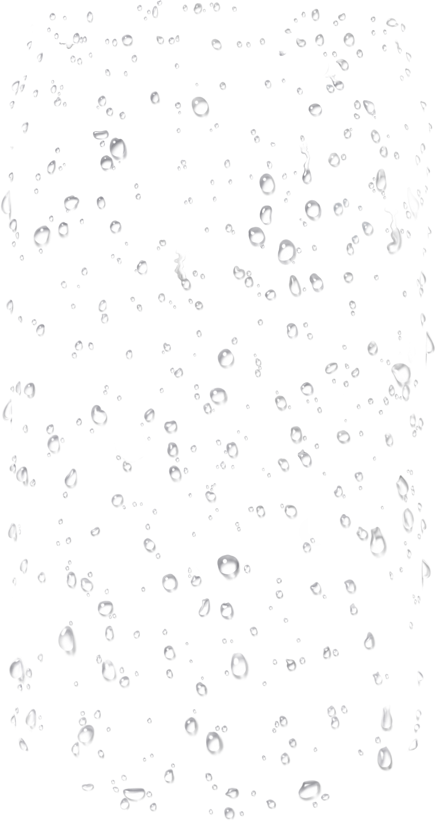 White Water DROPS PNG Pic