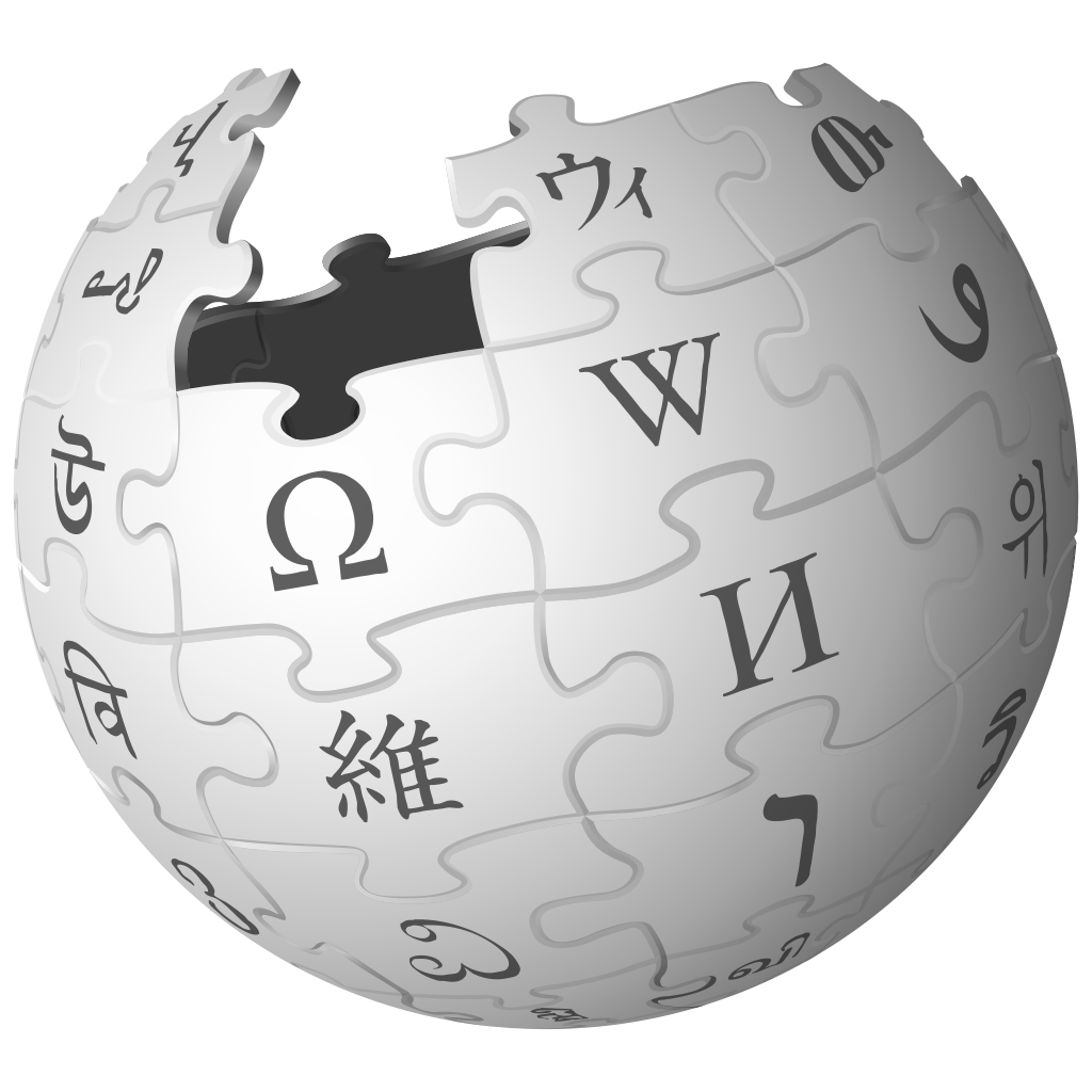 Wikipedia Logo PNG Image Background
