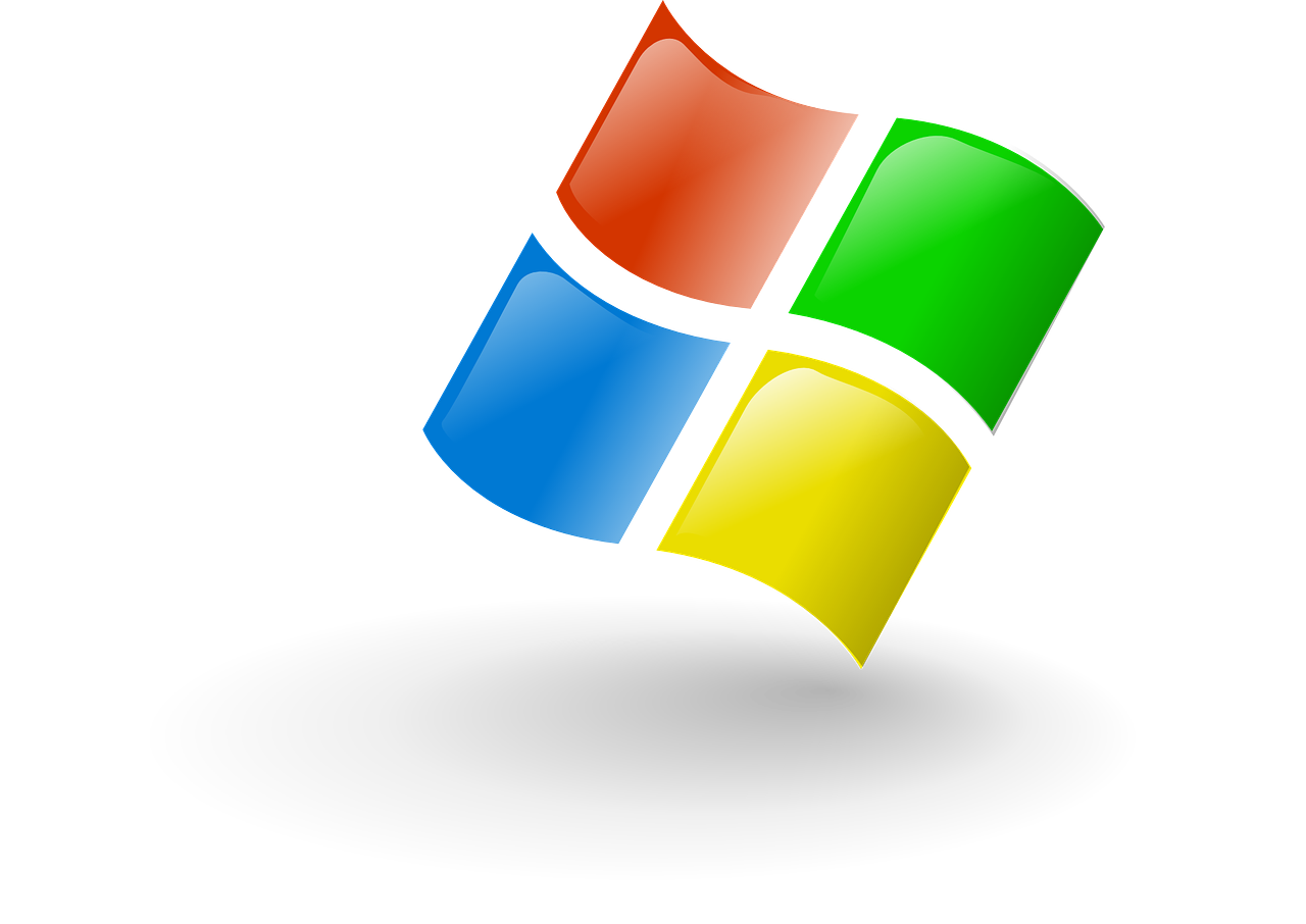 Windows Microsoft Logo PNG Background Image