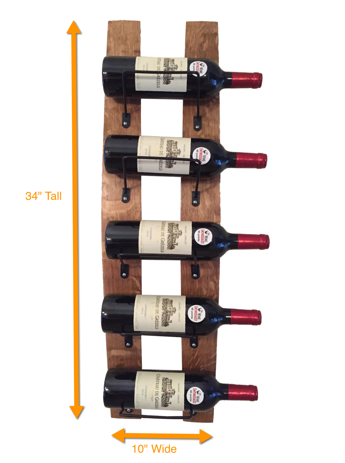 Wine Rack Shelf PNG High-Quality Image