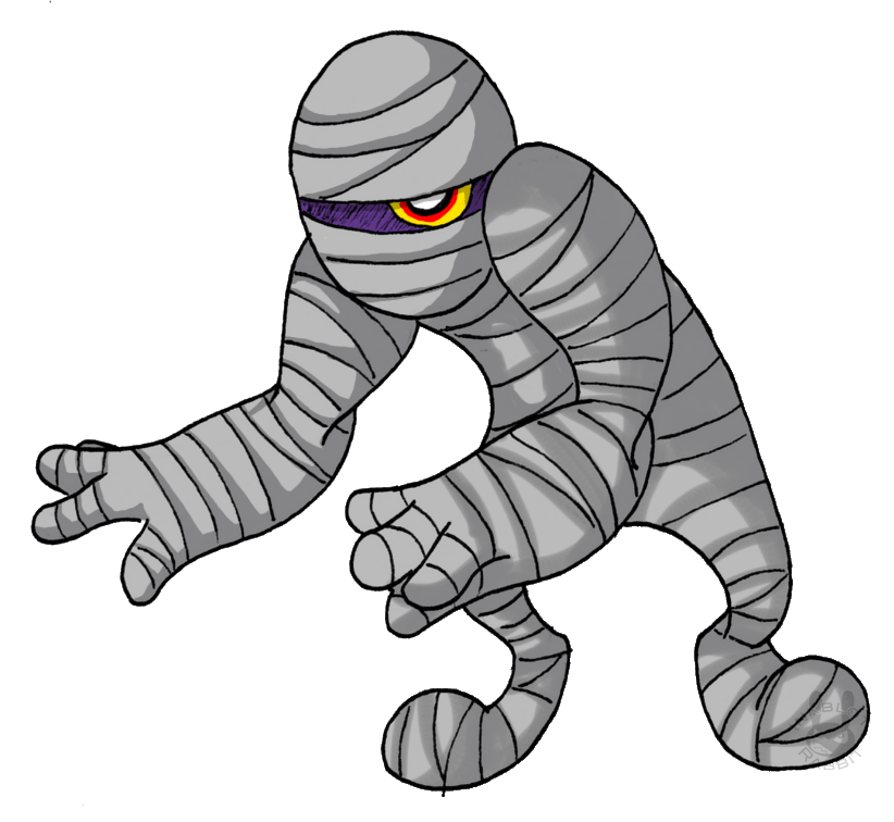 Wrapped Mummy PNG High-Quality Image