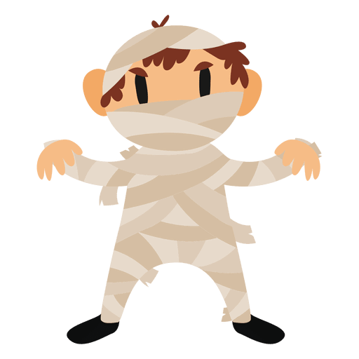 Wrapped Mummy PNG Image Background