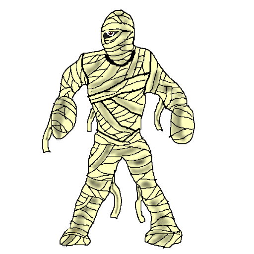 Wrapped Mummy PNG Image Transparent