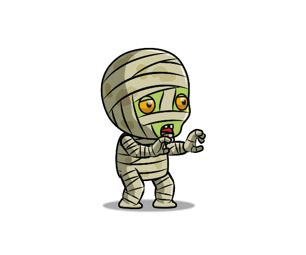 Wrapped Mummy PNG Pic